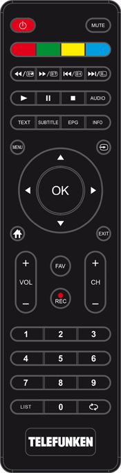 Телевизор LED 32 Telefunken TF-32S39T2S черный