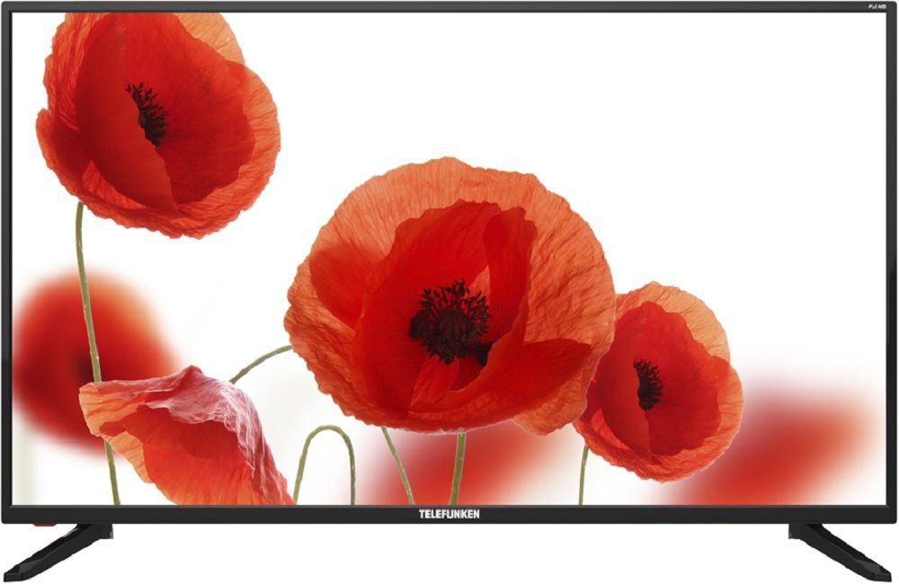 Телевизор LED 43 Telefunken TF-LED43S81T2S черный
