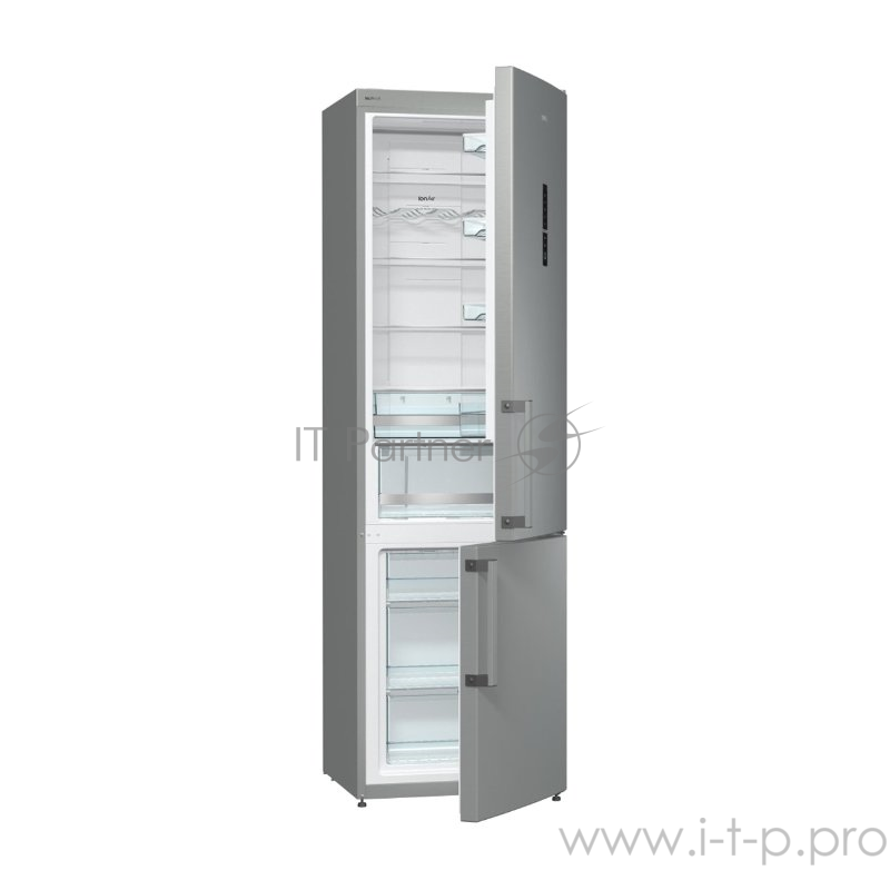 Холодильник Gorenje NRK6201MX серебристый (двухкамерный)