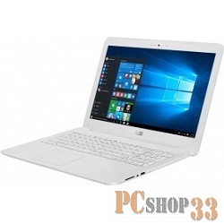 Ноутбук ASUS X556UQ-XO769T (Core i5 7200U-2.50ГГц, 4ГБ, 1000ГБ, GF940MX, DVDRW, LAN, WiFi, BT, WebCam, 15.6 1366x768, W10 H), белый