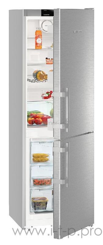 Холодильник LIEBHERR CNef 3515 нержавеющая сталь (двухкамерный)