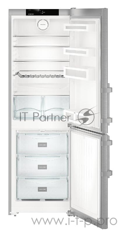 Холодильник LIEBHERR CNef 3515 нержавеющая сталь (двухкамерный)