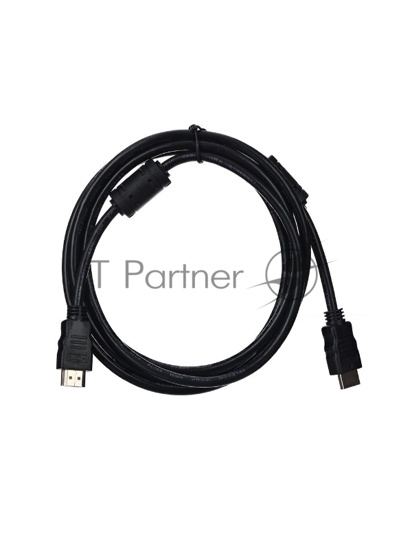 Кабель Telecom HDMI to HDMI (19M -19M) ver.1.4b, 2 фильтра, 1.8/2м