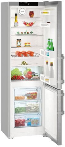 Холодильник Liebherr Cef 4025 серебристый (двухкамерный)