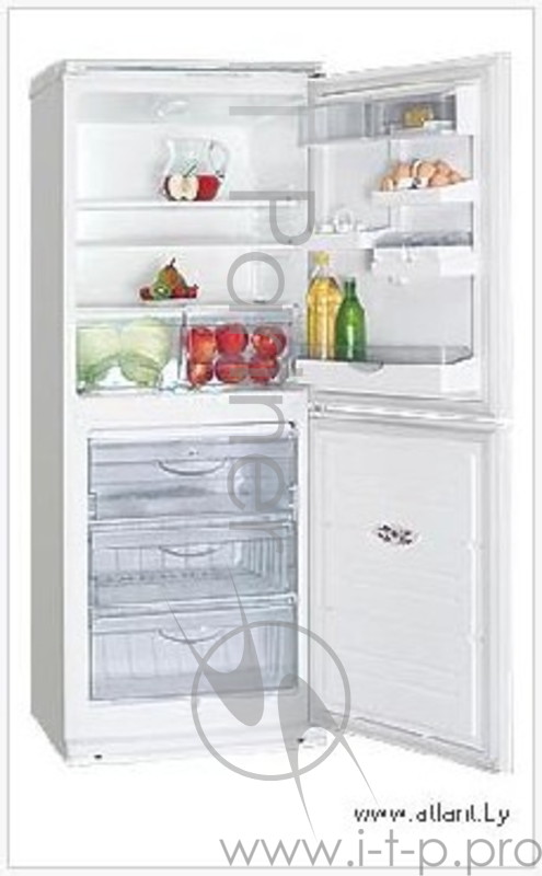 Холодильник Атлант ХМ 4012-080 серебристый (двухкамерный)