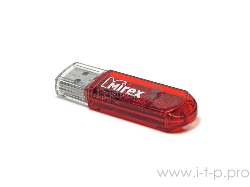 Флеш Диск 8GB Mirex Elf, USB 2.0, Красный
