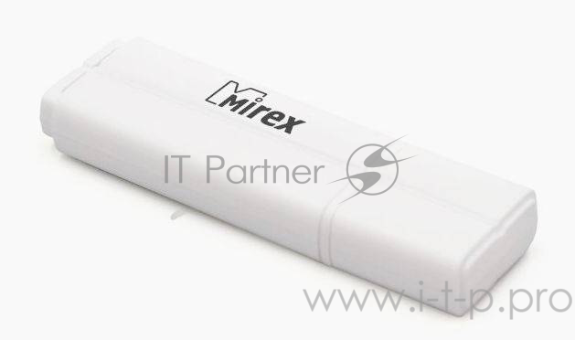 Флеш Диск 4GB Mirex Line, USB 2.0, Белый