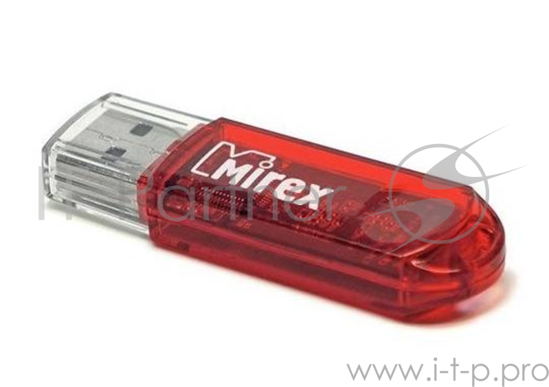 Флеш Диск 4GB Mirex Elf, USB 2.0, Красный