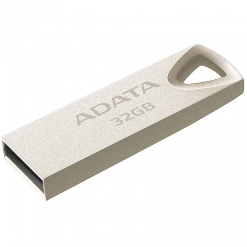 Флеш Диск 32GB A-DATA UV210, USB 2.0, Металлич., Серебро