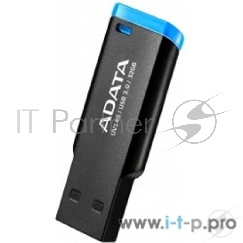 Флеш Диск 32GB A-DATA UV140, USB 2.0, Черн./синий