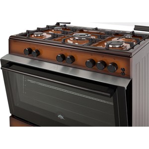 Плита газовая Simfer F96GD52001 коричневый