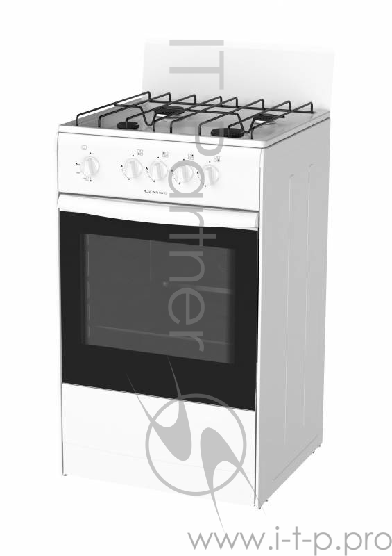 Газовая плита Darina S4 GM441 101 белый/черный