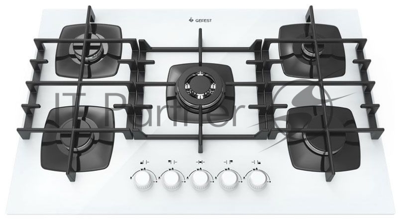 Газовая варочная поверхность Gefest СГ СН 2340 К12 белый
