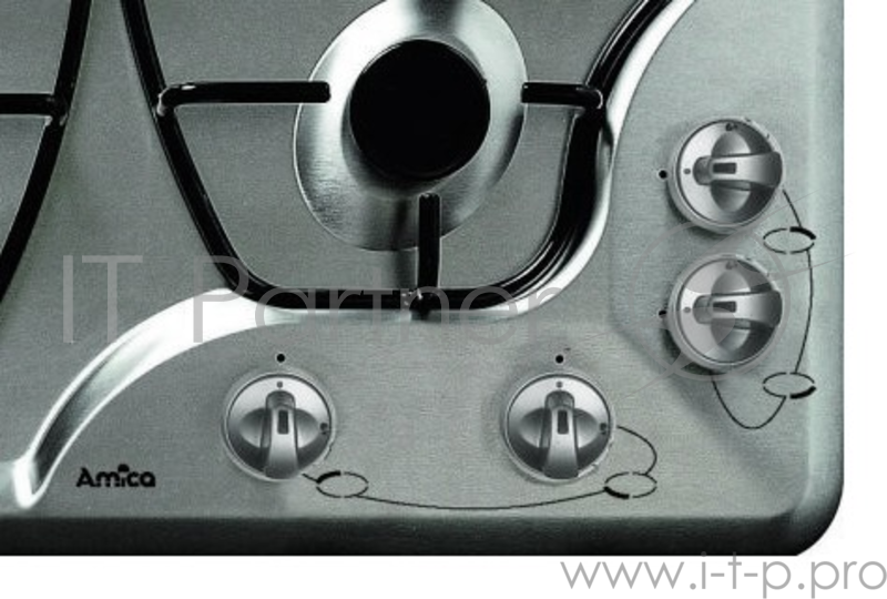 Варочная поверхность газовая Hansa BHMI65110010 серебристый