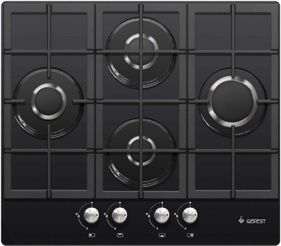 Варочная поверхность газовая Gefest СГ СВН 2231-05 К3 черный
