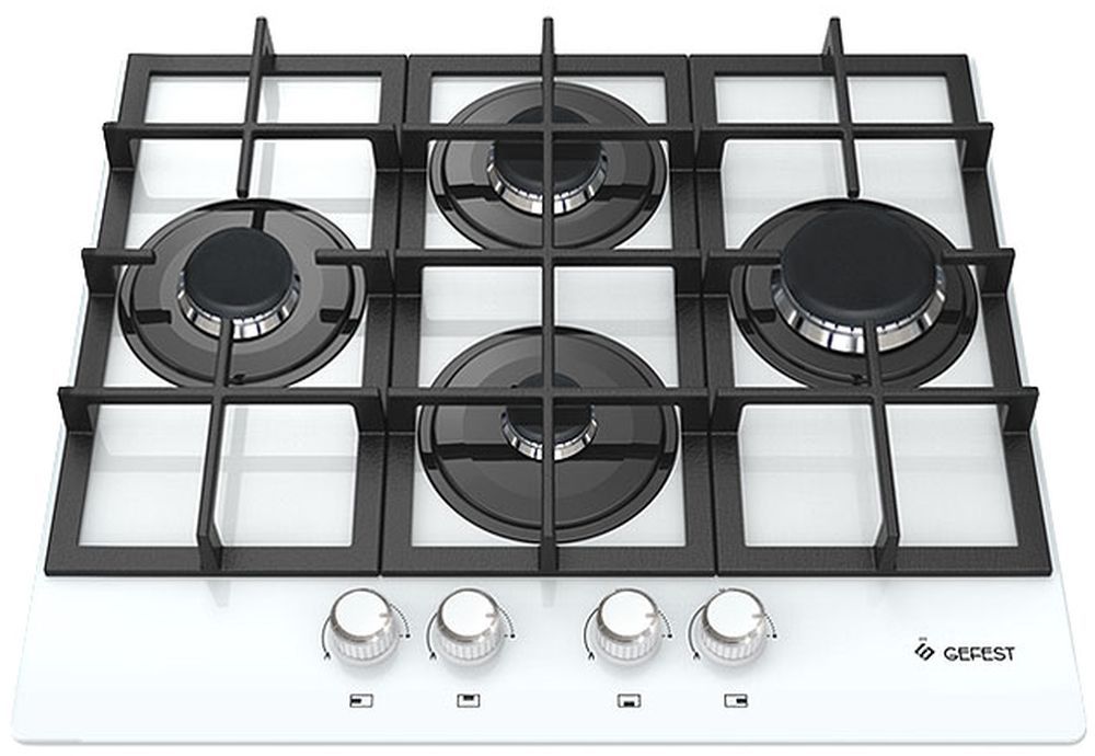 Варочная поверхность газовая Gefest СГ СВН 2231-05 К12 белый
