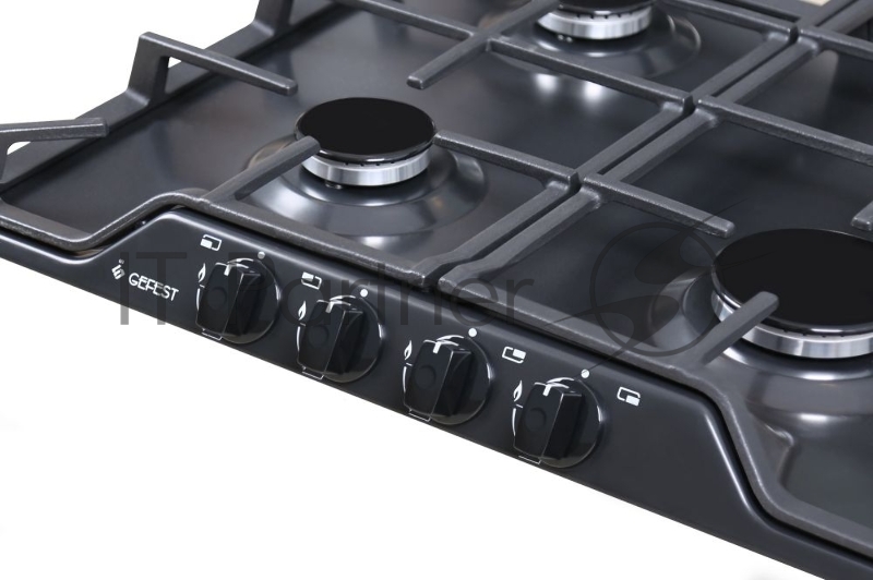 Варочная поверхность газовая Gefest ПВГ 1212 К2 черная
