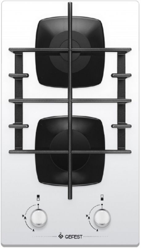 Варочная поверхность газовая Gefest ПВГ 2003, закаленное стекло, черная