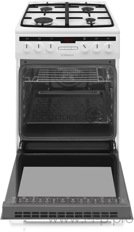 Плита Комбинированная Hansa FCMW58221 белый