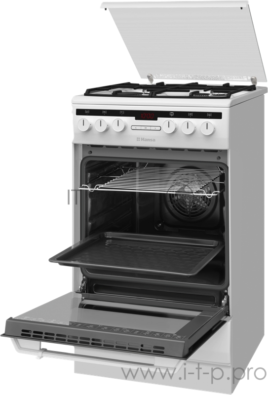 Плита Комбинированная Hansa FCMW58221 белый