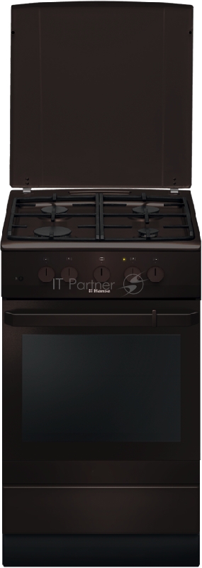 Плита Комбинированная Hansa FCMB53020 коричневый
