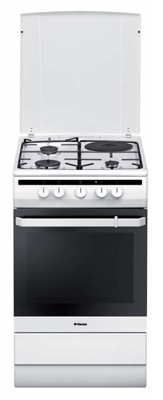 Плита Комбинированная Hansa FCMW52001 белый