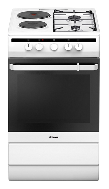 Плита Комбинированная Hansa FCMW53050 белый