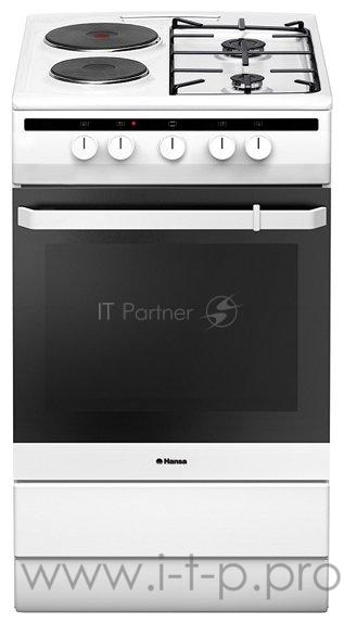 Плита Комбинированная Hansa FCMW53050 белый