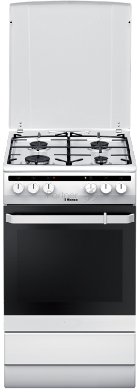 Плита Комбинированная Hansa FCMW58000 белый