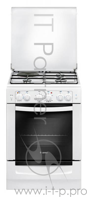 Плита Комбинированная Gefest ПГЭ 6111-02 белый