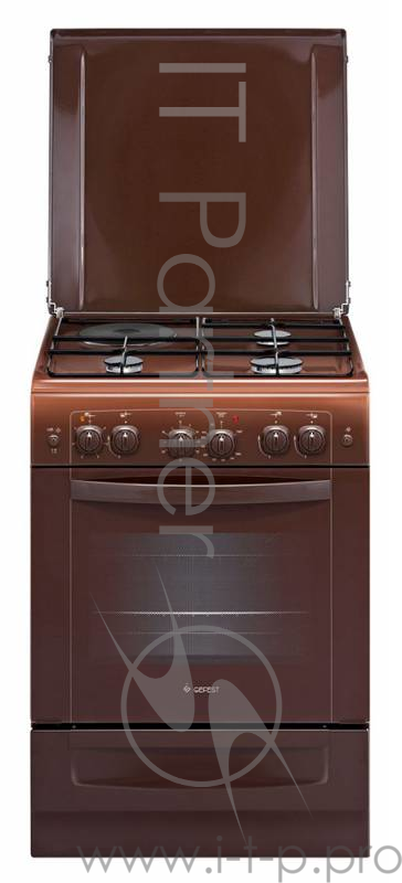Плита Комбинированная Gefest ПГЭ 6111-02 0001 коричневый