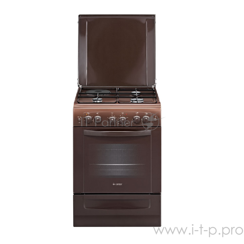 Плита Комбинированная Gefest ПГЭ 6111-02 0001 коричневый