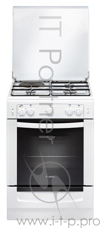 Плита Комбинированная Gefest ПГЭ 6110-01 белый
