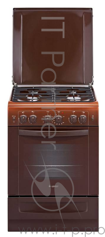 Плита Комбинированная Gefest ПГЭ 6101-02 0001 коричневый