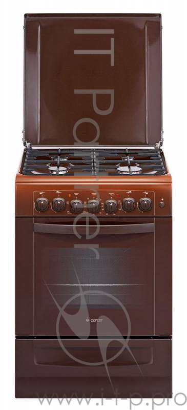 Плита Комбинированная Gefest ПГЭ 6102-02 0001 коричневый