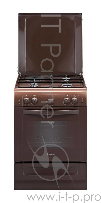 Плита Комбинированная Gefest ПГЭ 6110-01 0001 коричневый