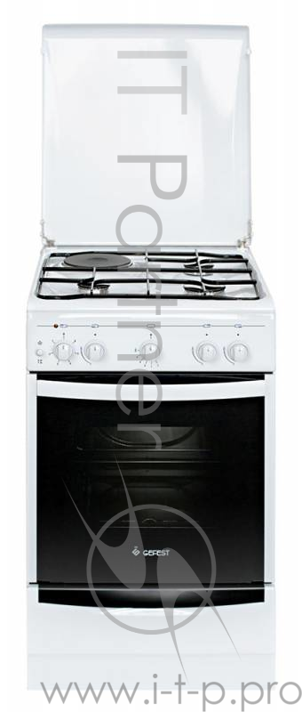 Плита Комбинированная Gefest ПГЭ 5110-01 0005 белый