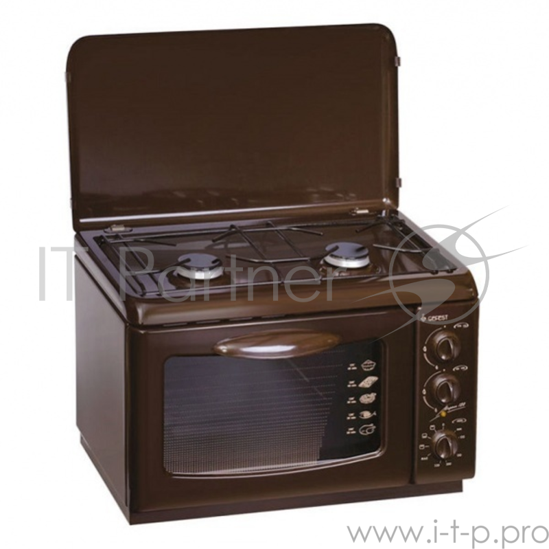 Плита Комбинированная Gefest ПГЭ 120 К19 коричневый