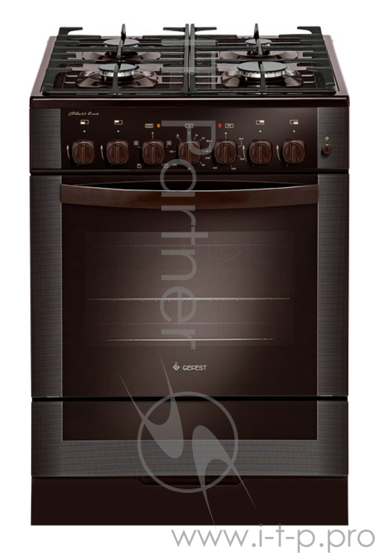 Плита Комбинированная Gefest 6502-02 0045 коричневый