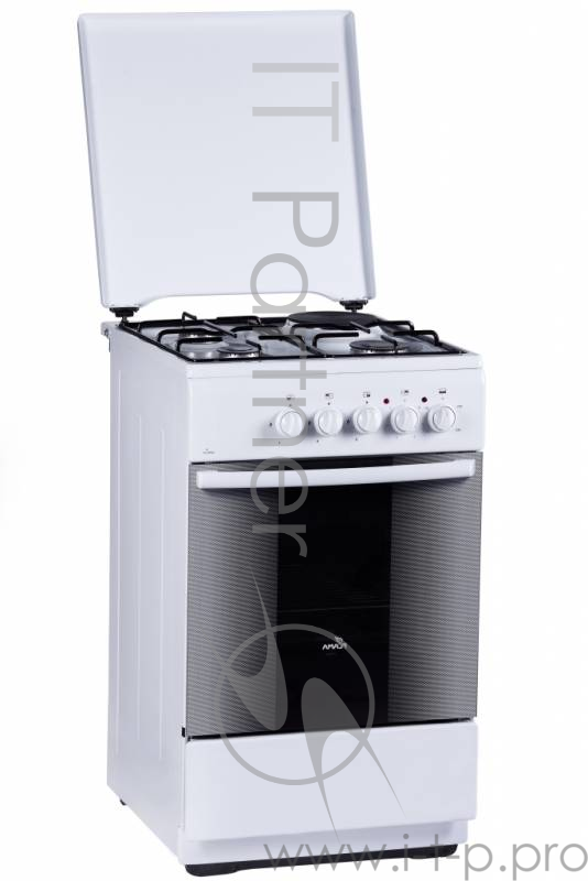 Плита Комбинированная Flama RK 23-101 W белый