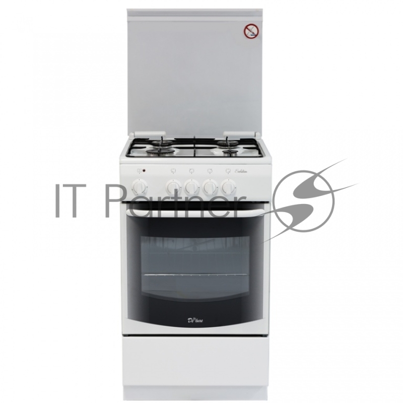 Плита Комбинированная De Luxe 5040.21гэ белый