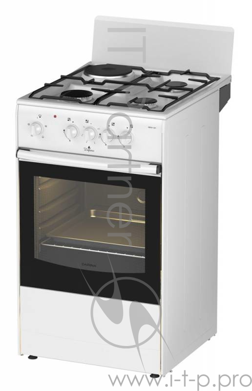 Плита Комбинированная Darina 1A KM341 321W белый
