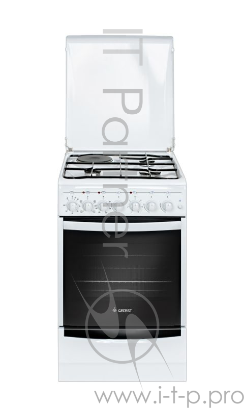 Комбинированная плита GEFEST 5112-02 белый