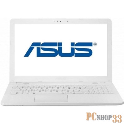 Ноутбук ASUS X541NA-DM551T (Celeron N3350-1.10ГГц, 4ГБ, 500ГБ, HDG, LAN, WiFi, BT, WebCam, 15.6 1920x1080, W10 H), белый