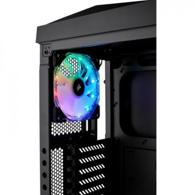 Корпус Miditower Corsair Carbide SPEC-OMEGA RGB CC-9011140-WW, ATX, черный (без БП)