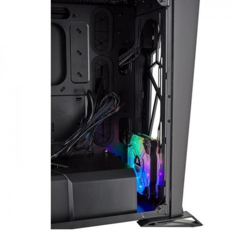 Корпус Miditower Corsair Carbide SPEC-OMEGA RGB CC-9011140-WW, ATX, черный (без БП)