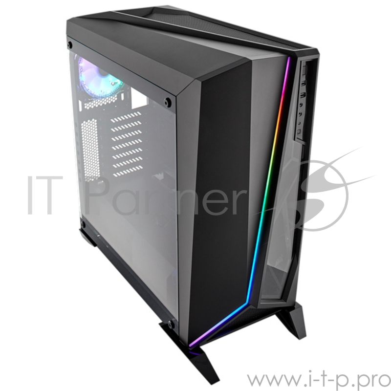Корпус Miditower Corsair Carbide SPEC-OMEGA RGB CC-9011140-WW, ATX, черный (без БП)