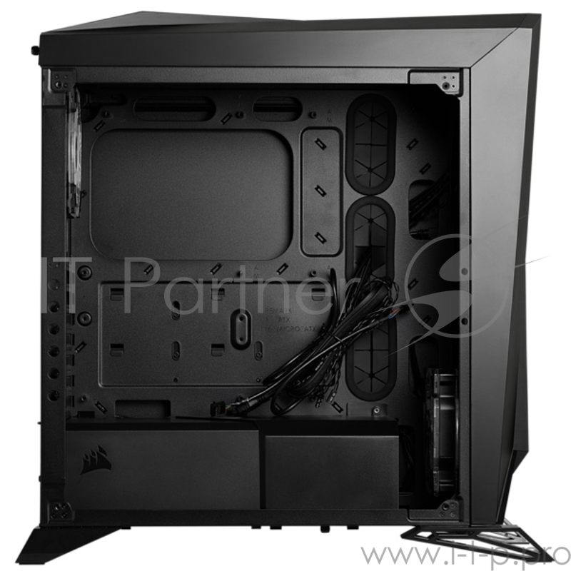 Корпус Miditower Corsair Carbide SPEC-OMEGA RGB CC-9011140-WW, ATX, черный (без БП)
