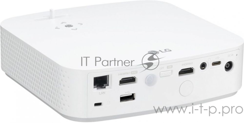 Проектор LG PF50KS DLP 600Lm (1920x1080) 100000:1 ресурс лампы:30000часов 1xUSB typeA 2xHDMI 0.91кг