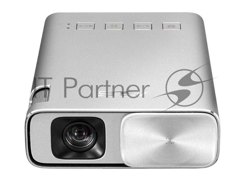 Проектор ASUS ZenBeam E1 (DLP, LED, WVGA 854x480, 150Lm, 800:1, HDMI, MHL, 1x2W speaker, led 30000hr
